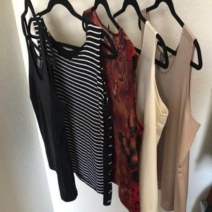 5 Chico’s Travelers sleeveless top.